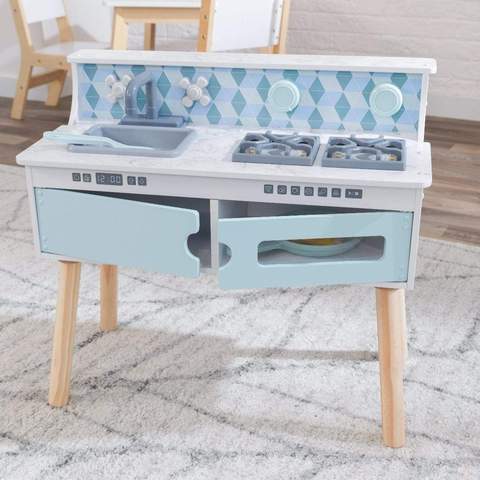 Ξύλινο παιδικό παιχνίδι Κουζίνα Play & Put Away-KIDKRAFT