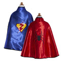 Flash-Spiderman double-sided cape-5-6 years
