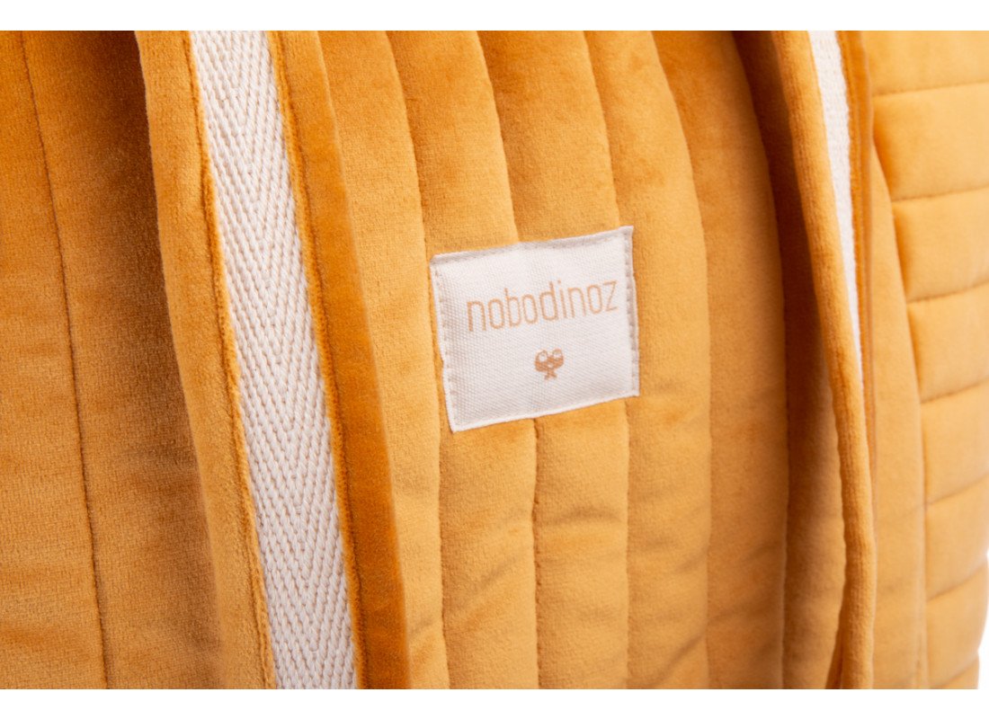 Βελούδινη τσάντα μητρότητας Savanna Farniente Velvet 50x34x18cm Nobodinoz