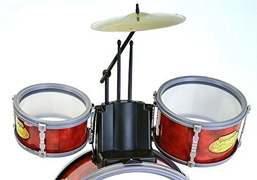 Bontempi 51 4504 Drum Set with Stool (4-Piece)
