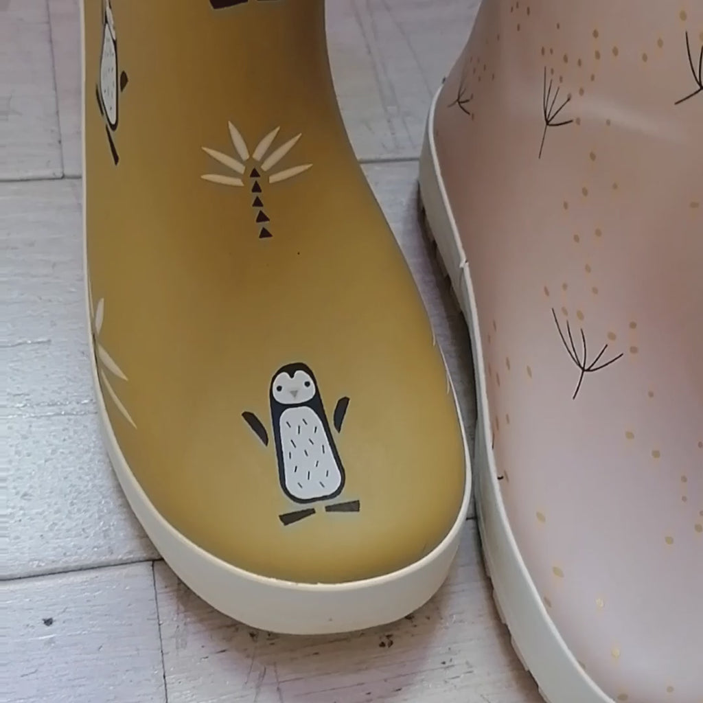Παιδικές γαλότσες από 100% φυσικό καουτσούκ (Νο 31-32)-Penguin Fresk