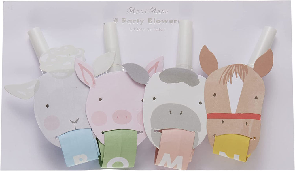 Blowers για πάρτι On the Farm-Meri Meri