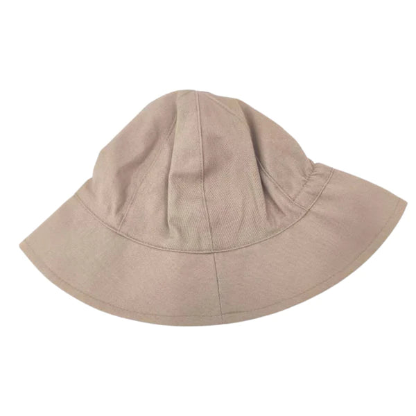 Babymocs Linen hat - Latte newborn-9years