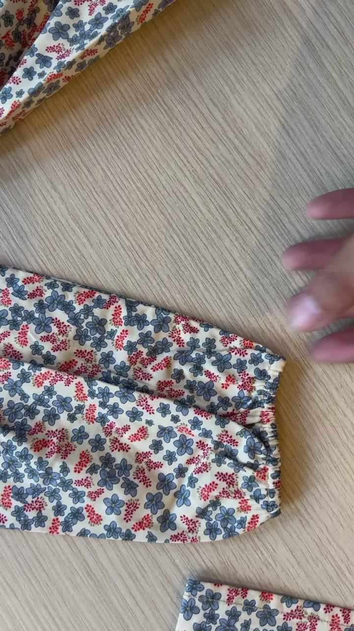 Konges Slojd Camellia Romper Champ Bleu 3M-3Y