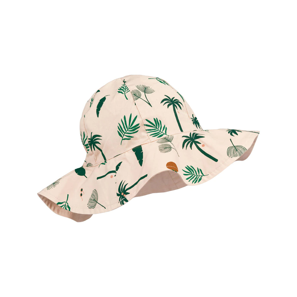 Amelia reversible sun hat - Jungle /Apple Blossom 9m-7y Liewood