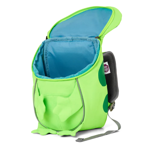 Affenzahn Mini backpack Neon Frog 1-3 years old 17x11x25cm