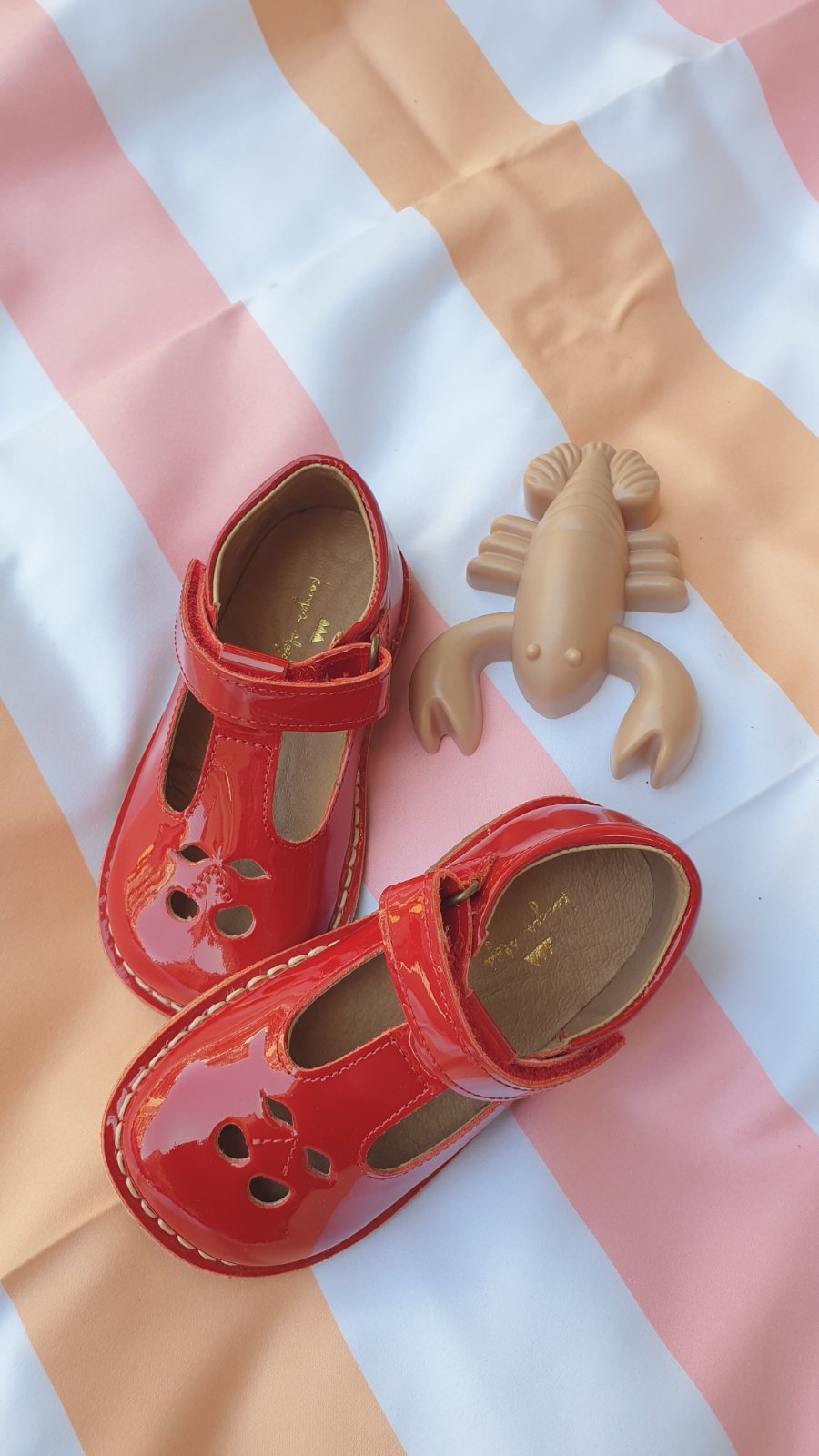 Kid's leather sandal- Pomodoro (No 24-30) Konges Slojd