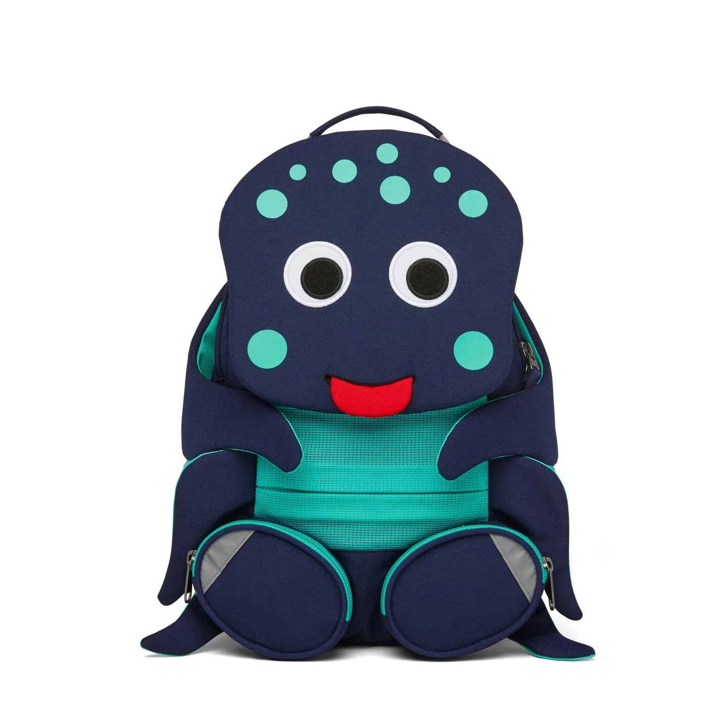 Affenzahn Children's large backpack for kindergarten Octopus 3+ years 20x12x31cm