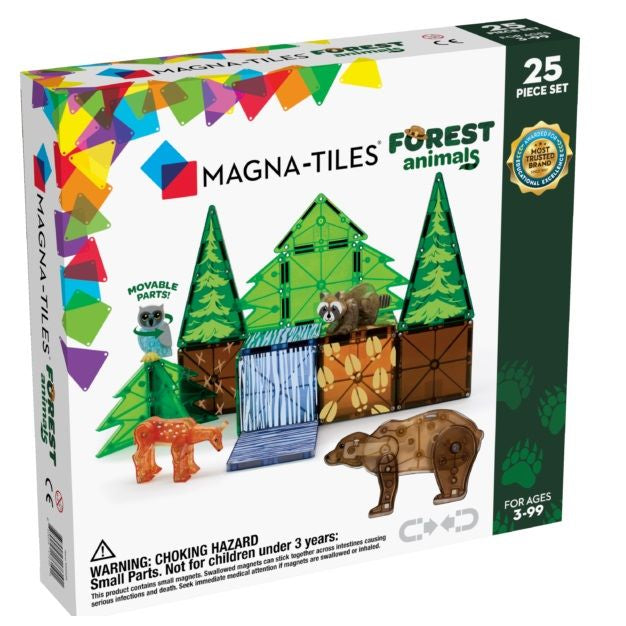 Magna-Tiles Forest Animals 25-Piece Set