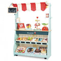 Ξύλινο παιχνίδι ρόλων Supermarket-Cafe shop Le Toy Van 90x36x122cm LTV-TV 317