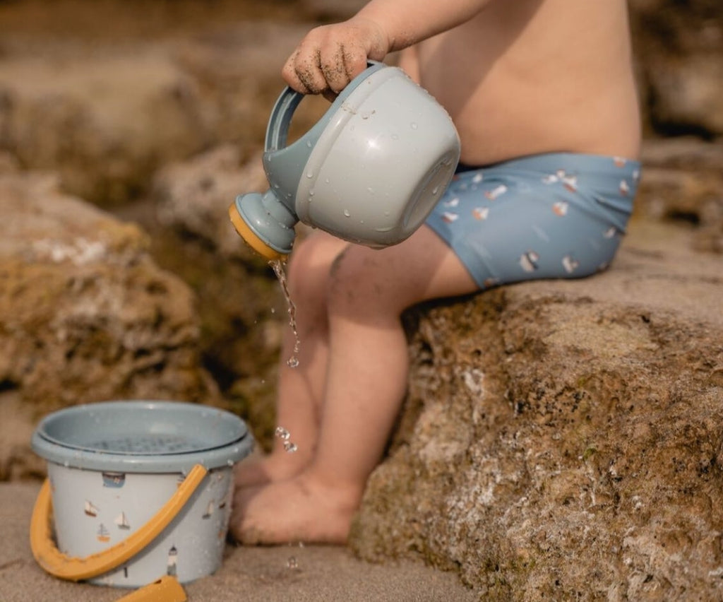 Swim pant Sailors Bay Dark Blue 3M-4Years Little Dutch