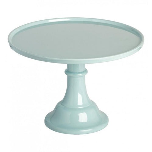 A little lovely company Cake Stand Large-Melamine-Vintage Blue- 30cm