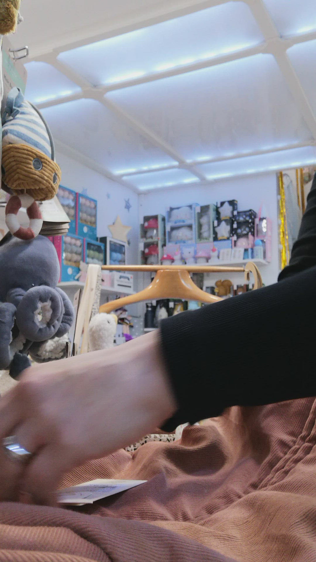 Παιδική ολόσωμη φόρμα Teddy από 100% οργανικό Βαμβάκι κοτλέ -18M - 3Y Apple Butter Konges Slojd