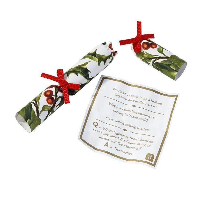 Χριστουγεννιάτικα crackers γκι -Talking Tables