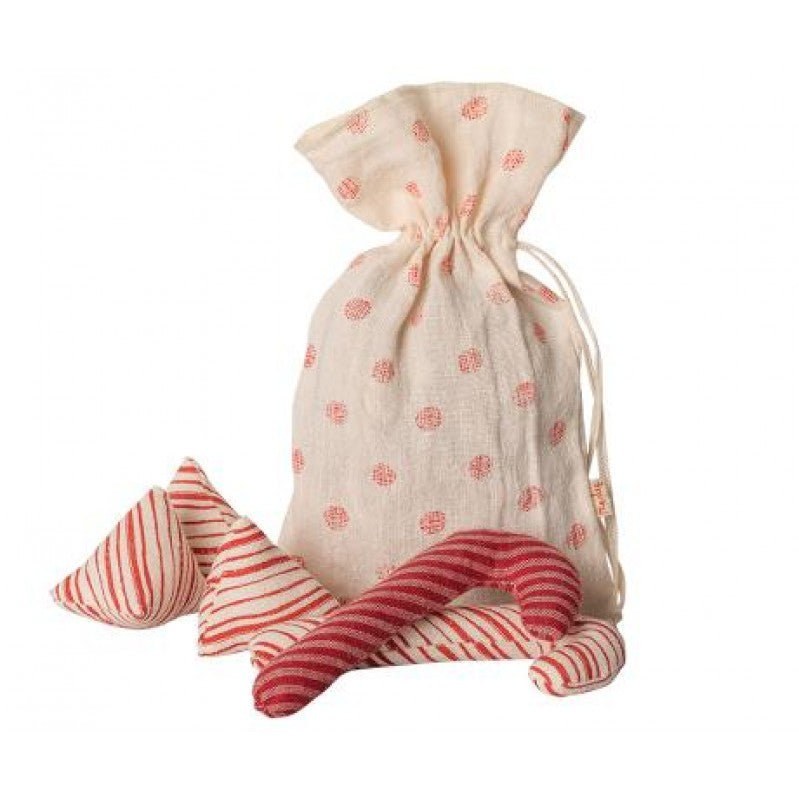 Vintage Υφασμάτινο Σακουλάκι Με Γλυκά-Maileg