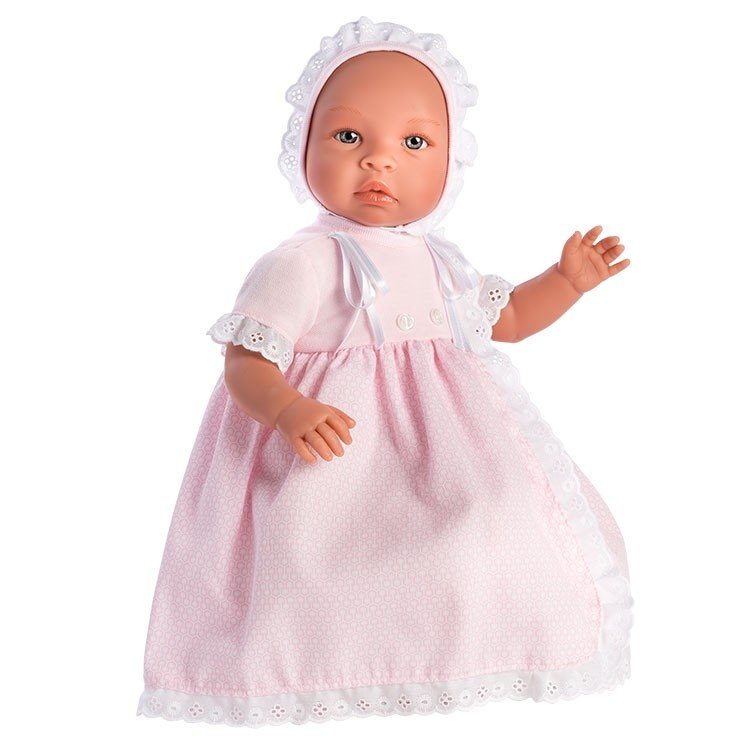 Así doll 46 cm - Leo with pink-white dress 3+years