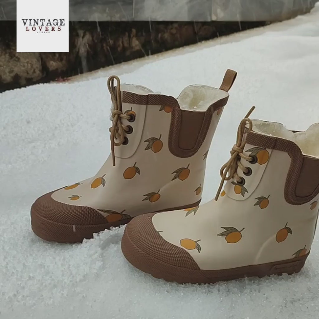 Παιδικά παπούτσια ισοθερμικά μποτάκια Lemon 30-33 Konges Slojd