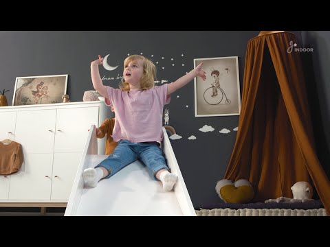 Ξύλινη Παιδική Τσουλήθρα Εσωτερικού Χώρου Jupiduu