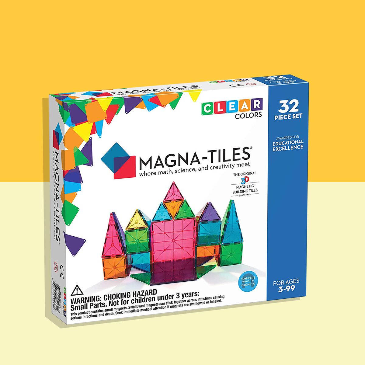 Magna-Tiles Classic 32-Piece Set