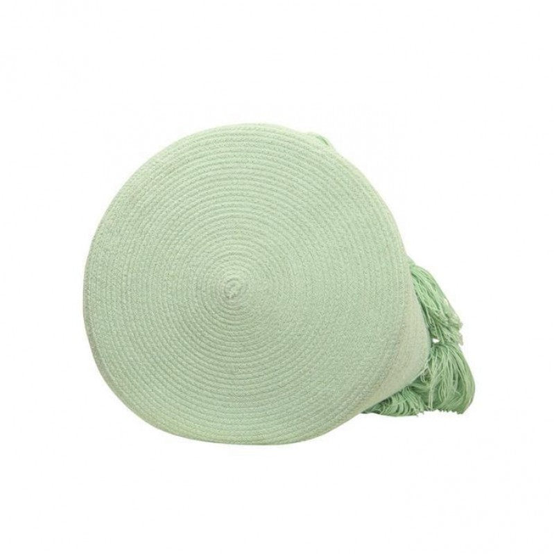 Lorena Canals καλάθι αποθήκευσης με κρόσσια (μεντα)