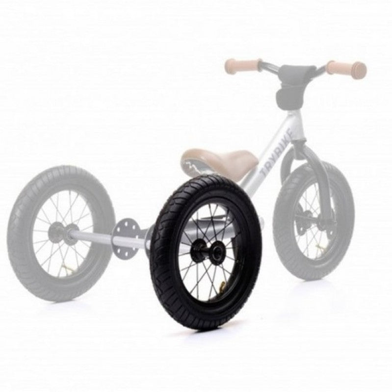 Conversion Kit-White-for Trybike Vintage Metal Balance Bike Tricycle