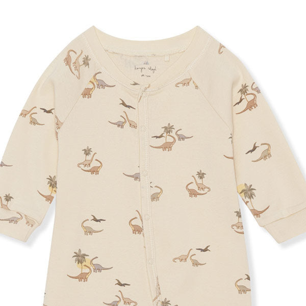 Organic cotton baby onesie 6M-3Y Kubi Lemon Konges Slojd