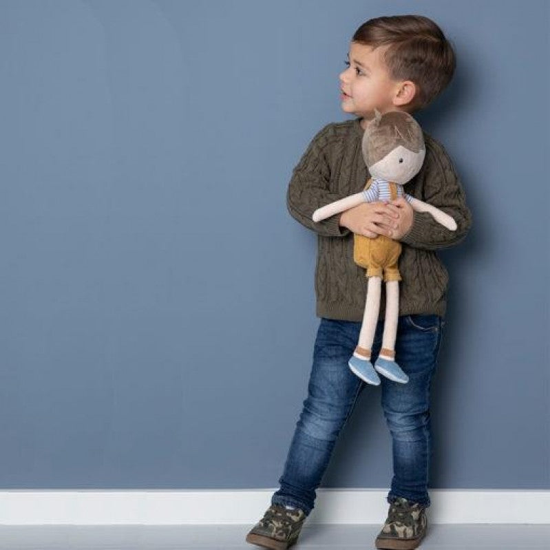Doll Jim large kid’s soft toy +12m -50cm Little Dutch LD4525