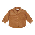 Kid's overshirt corduroy Almond 2-18m Little Dutch