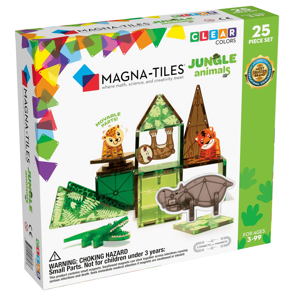 Magna-Tiles Jungle Animals 25 pieces