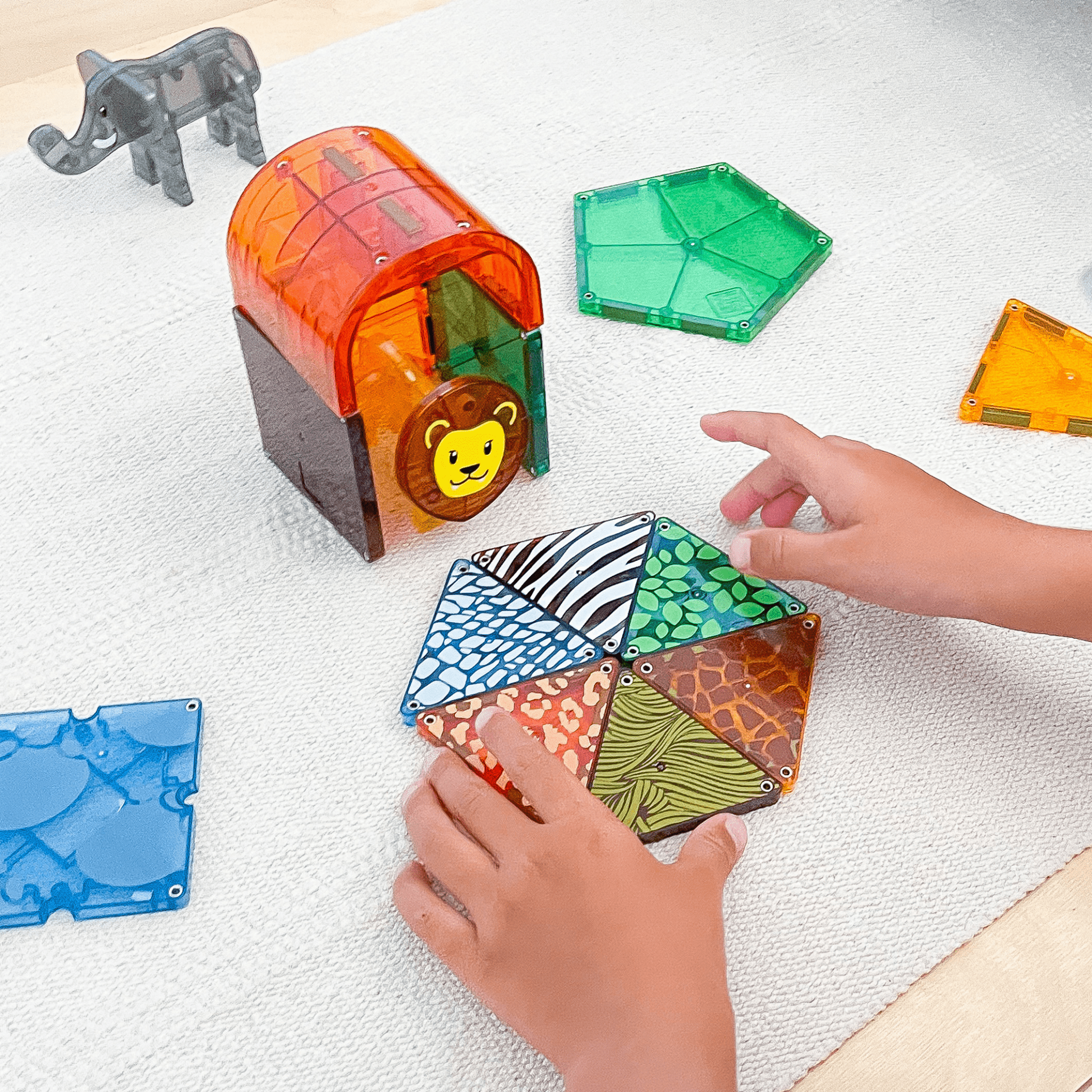 Magna-Tiles Safari Animals 25 pieces