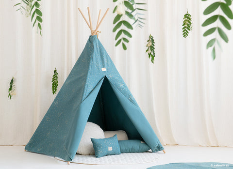 Διακοσμητικό μαξιλάρι 22x52cm Hardy Gold Confetti-Magic green New Elements Nobodinoz