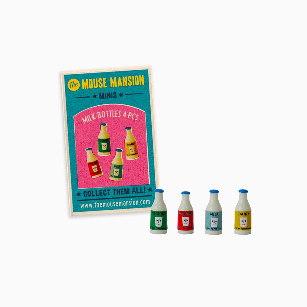 The Mouse Mansion - Minis milk bottles 4+years