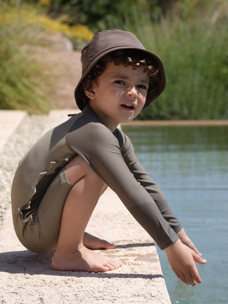 Kid's onesie swimsuit Aster Dino 6M-10Y Konges Slojd