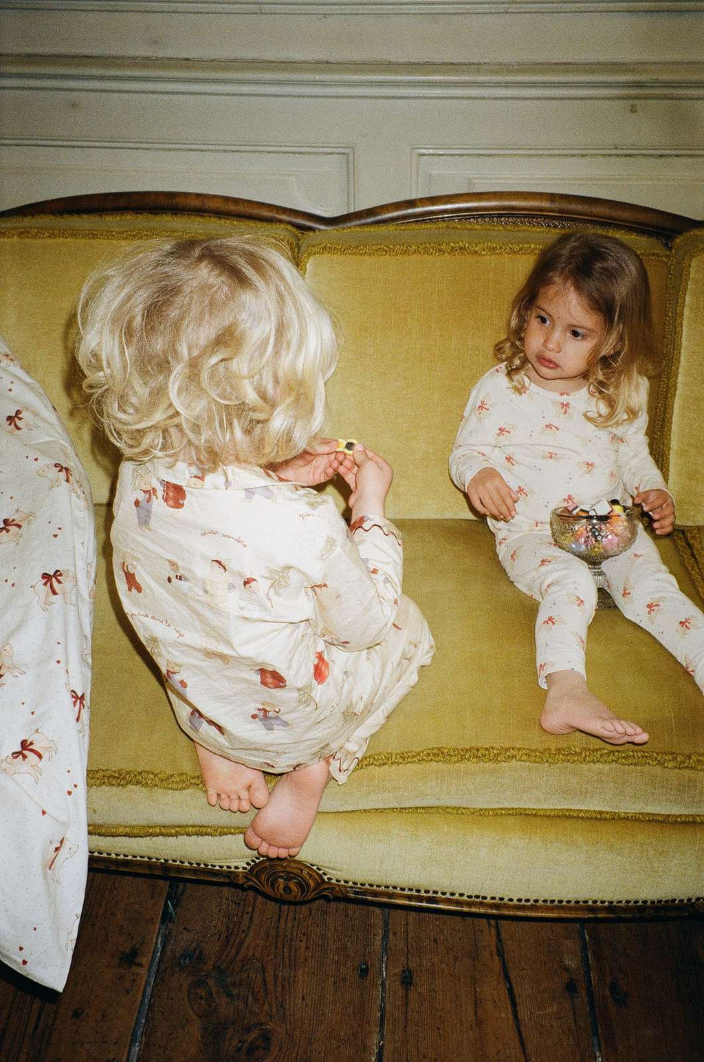 Σετ Χριστουγεννιάτικες Παιδικές Πιτζάμες πολύχρωμες Jour d'hiver 9 μηνών - 10 ετών Konges Slojd