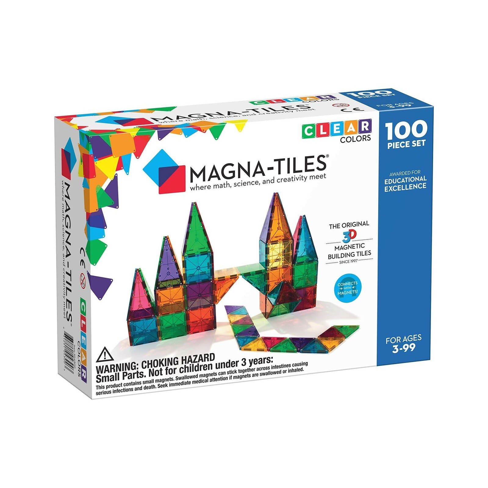 Magna-Tiles Classic 100-Piece Set