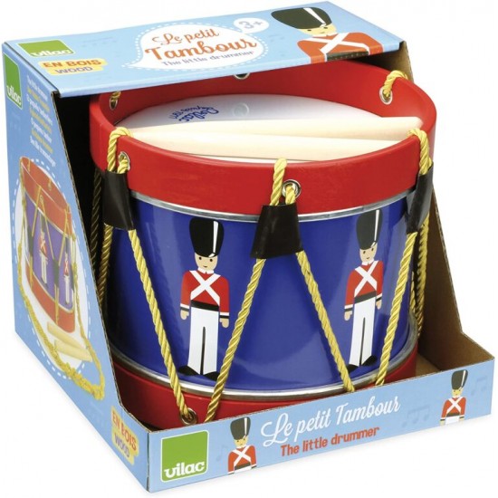 Vilac Little drum Soldier 3+years