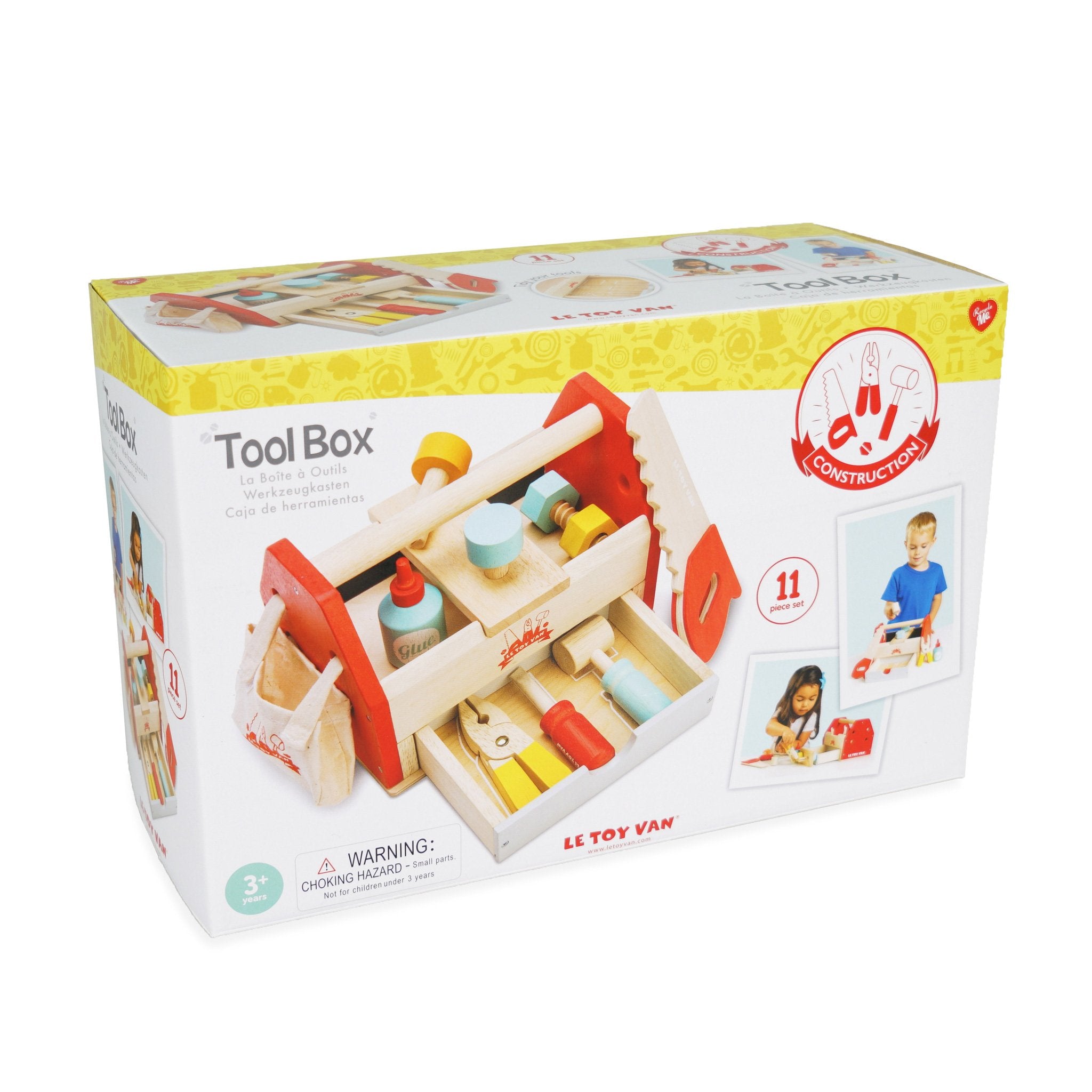 Le Toy Van Wooden toy Tool Box 3+years